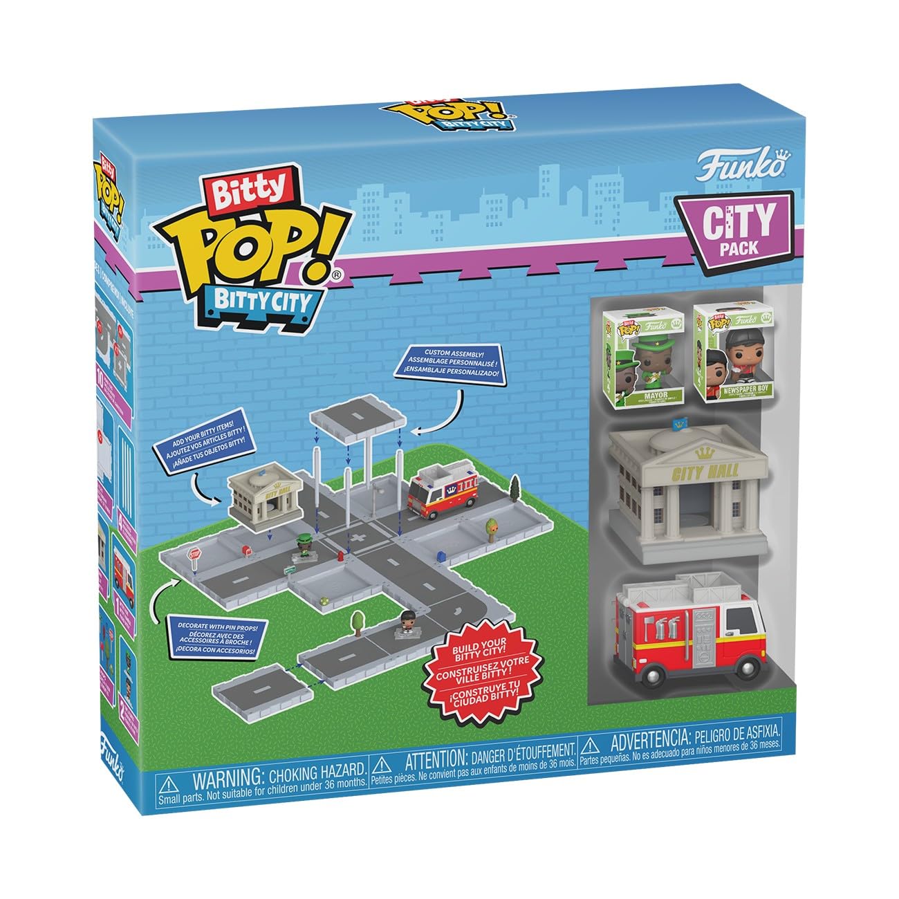 Funko Pop! Bitty City: Starter Set