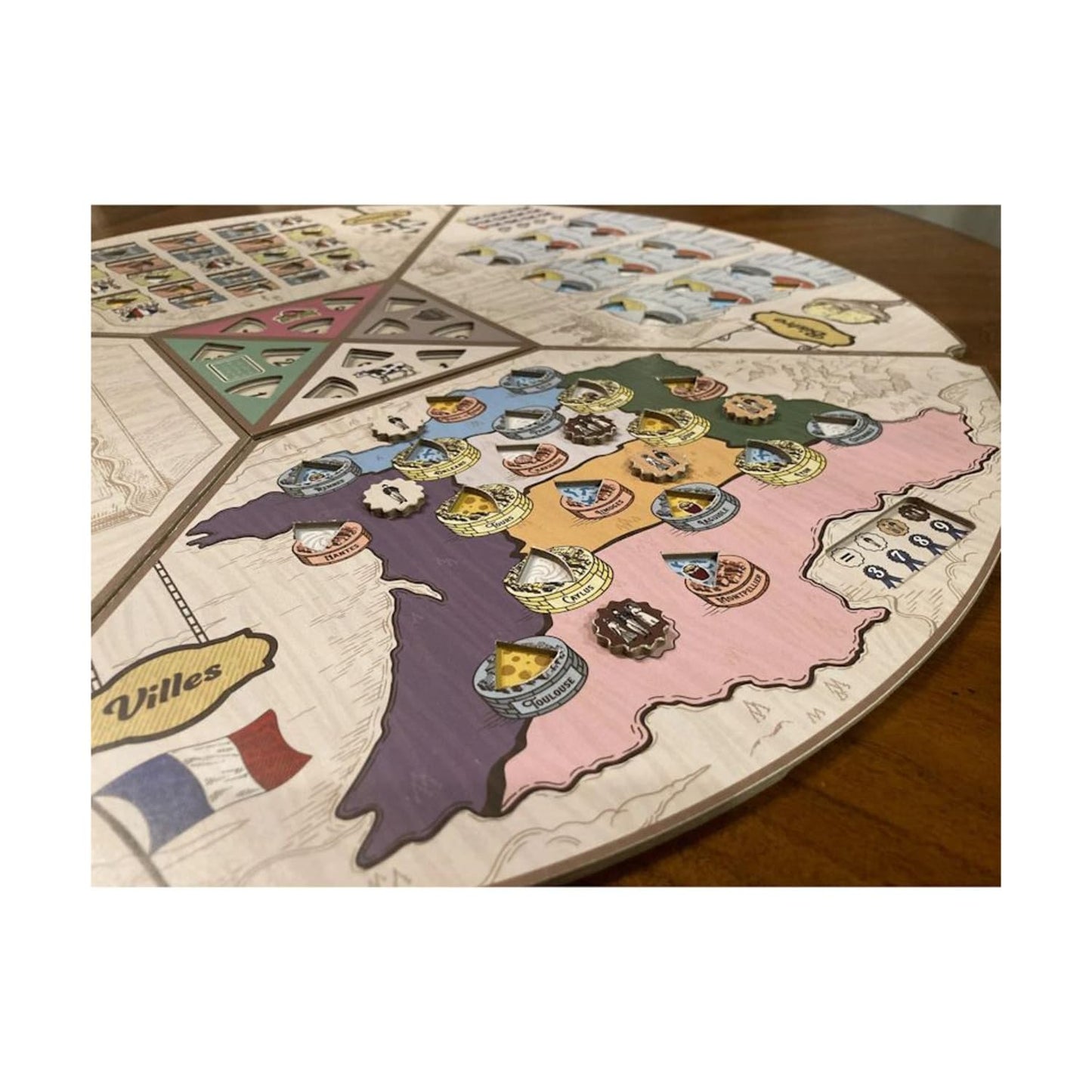 Road to Infamy R2i Games Fromage Board Game - French Cheesemaking, 1-4 Players, 30 Min Playtime, Cardboard, Multicolor, Model: FROMAGESE