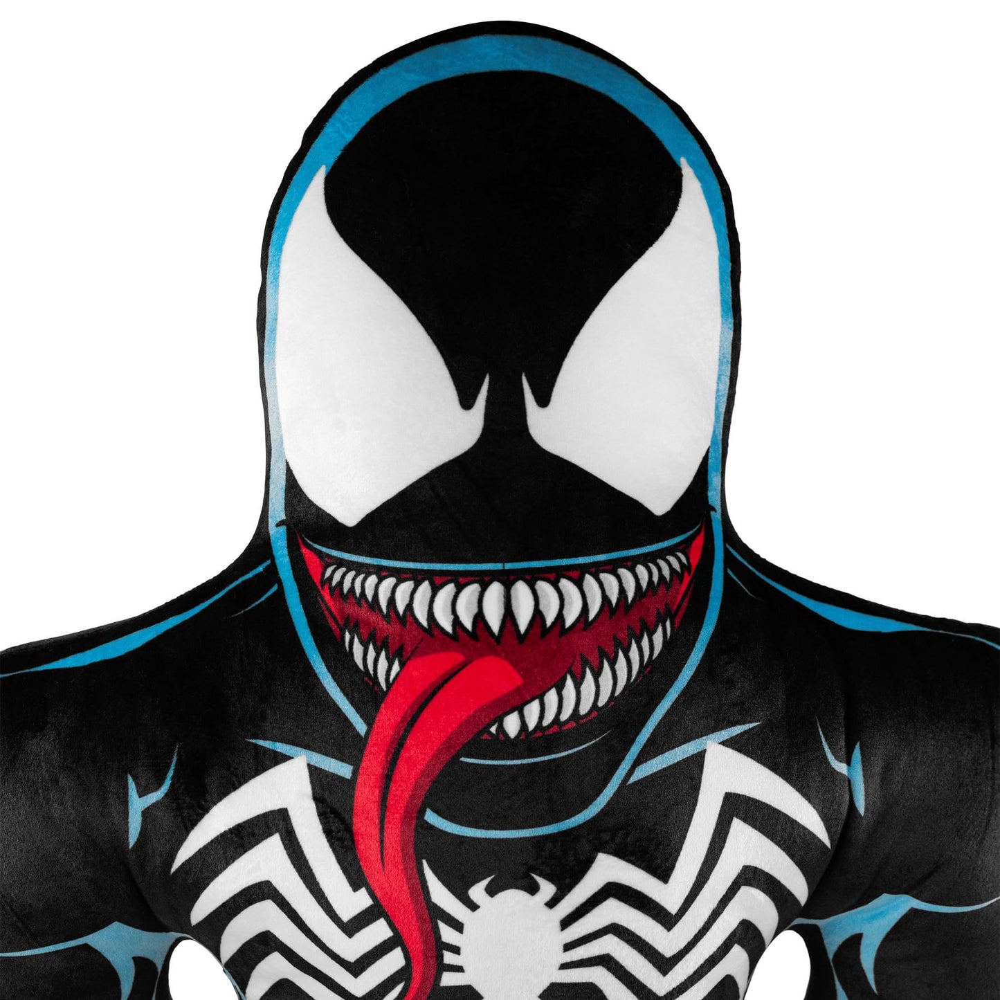 Bleacher Creatures Marvel Venom Plush Toy - 24" Soft Crystal Velboa Polyester Buddy