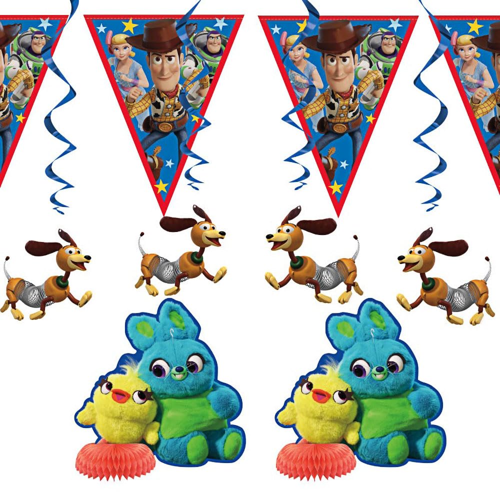 Disney Toy Story 4 Party Decorating Kit | Assorted | 7 Pcs