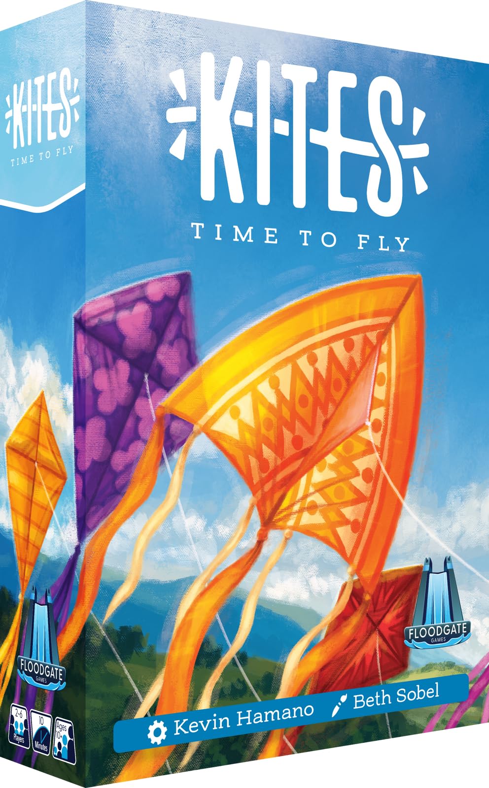 Kites - Time To Fly! | Fun Family Games For Adults, Teens & Kids | Fun Quick Party Games | 10 Minutes | Ages 10 And Up | For 2 To 6 Players | Easy To Learn