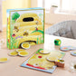 HABA My Very First Games - Hanna Honeybee, 2 Cooperative Color Games for Toddlers, Wood, Yellow/Multi-colored, Model 302199