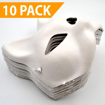 Yabber Cat Masks | 10 Pack | Mask Painting for Kids | Arts & Crafts for Children - Boys or Girls - Halloween | Party Favor | Fal