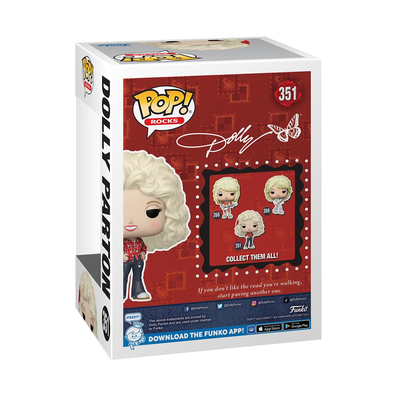 Funko Pop! Rocks: Dolly Parton - ('77 Tour) - Collectable Vinyl Figure - Gift Idea - Official Merchandise - For Kids & Adults - Music Fans - Model Figure For Collectors And Display