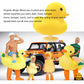 Teyouyi 8Pcs Duck Plug - Rubber Duck Mount,Flock Locker Rubber Duck Holder For Jeep Dash And Fixed Display,Gift For Jeep Lover,B