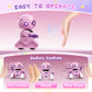 Baiwu Robot Toys For Kids,Rc Robot With Gesture Sensing & Led Eyes,Star Projector And Music,Boys & Girls Toys For 6+ Age(Pink)