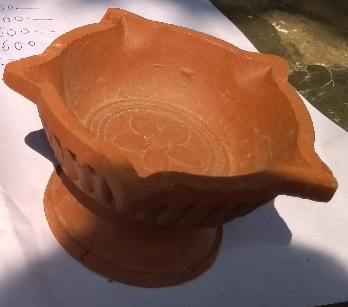 Clay Mud Lamp  Medium Size  5 Lighting Point (5 Piece)