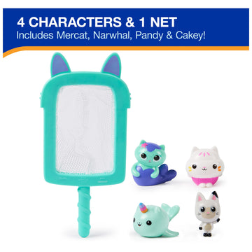 Swimways Gabby'S Dollhouse Dive N Catch Game, Swimming Pool Accessories & Kids Pool Toys, Pool Party Supplies & Water Toys For K