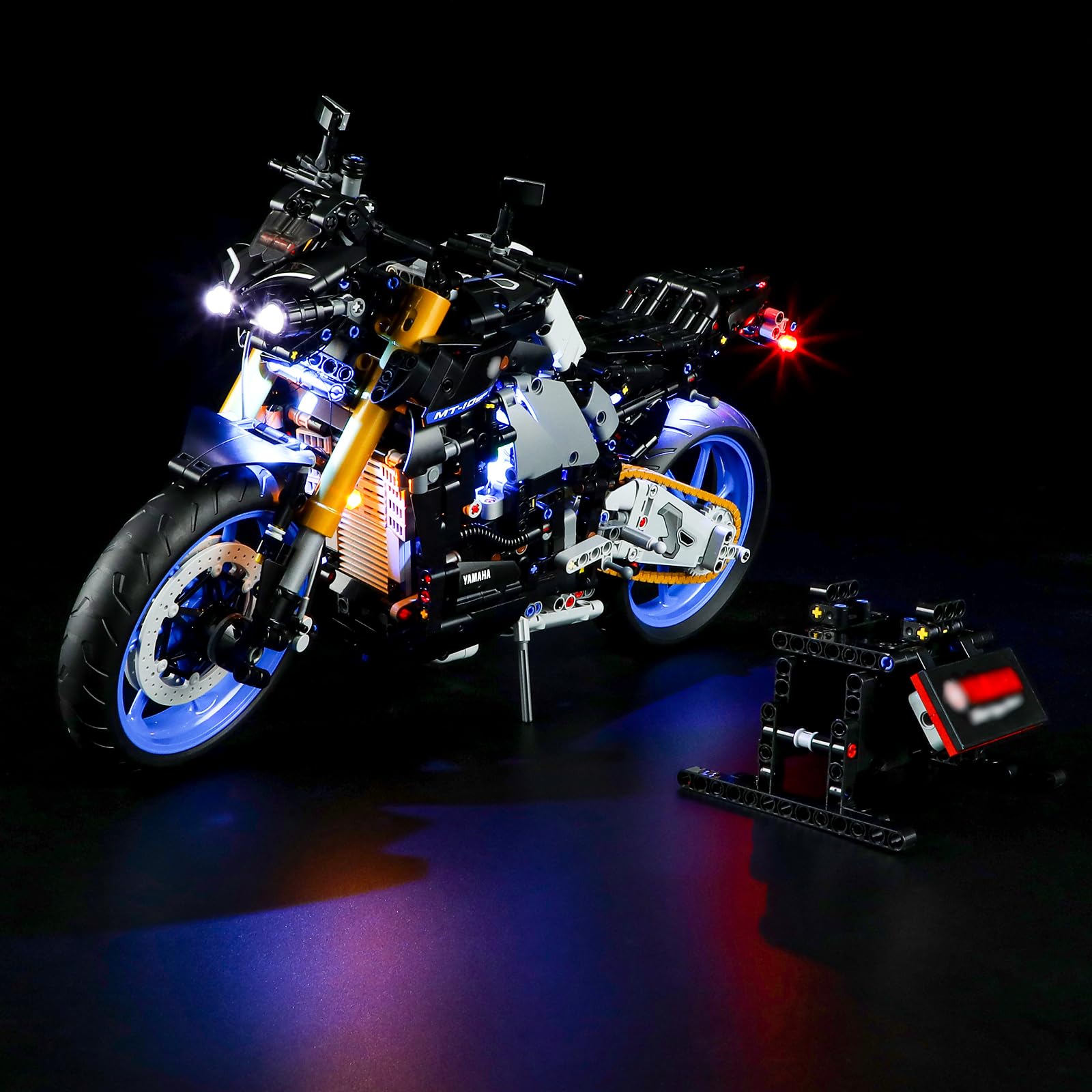YEABRICKS LED Light for Lego-42159 Technic Yamaha MT-10 SP Building Blocks Model (Lego Set NOT Included)