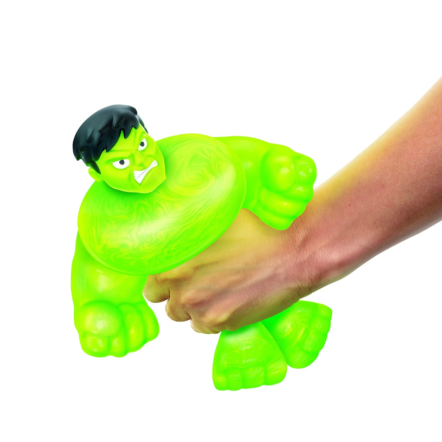 Heroes of Goo Jit Zu Marvel Hero Pack - Gamma Ray Hulk, 9.65 Inch, Multicolor, Model 41225, Goo/Rubber Material
