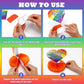 DTOFOOT 10 Pcs Pride Month Table Decorations, Pride Centerpieces for Tables Rainbow Party Decorations Double Side Pride Centerpi