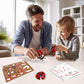 Makebug Early Educational Toys And Games, Eco-Friendly Stem Activities And 3D Paper Puzzles For Autistic Kids-Ladybug (Ages 7 An