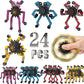 24 Pack Funny Sensory Fidget Toys,Deformable Chain Diy Robot Spinners Fingertip Stress Relief Gyro Toy Birthday Gifts Goodie Bag Easter Basket Stuffers Classroom Prizes Party Favors For Kids Adults