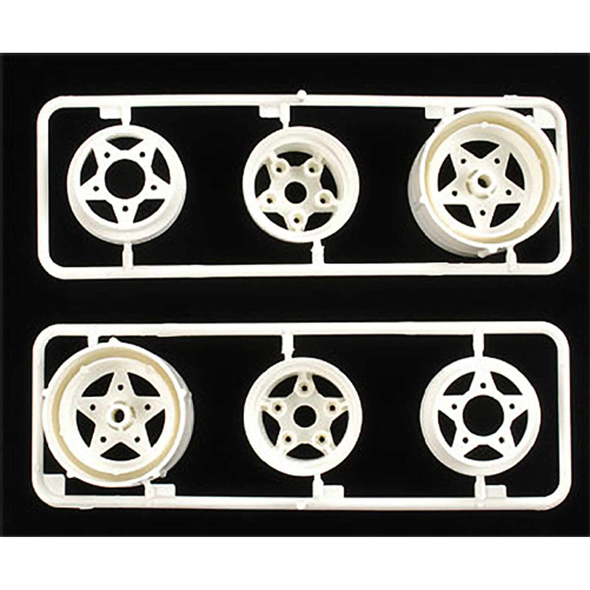 Tamiya 0555067 RC R Parts, Rear Wheels Set, for 58016 (TAM0555067)