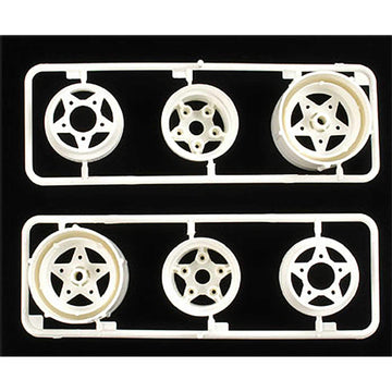 Tamiya 0555067 RC R Parts, Rear Wheels Set, for 58016 (TAM0555067)