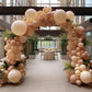 130Pcs Nude Balloons Different Sizes 18'' 12'' 10'' 5'' Balloon Garland Arch Kit Perfect For Birthday Party, Graduation, Baby Sh