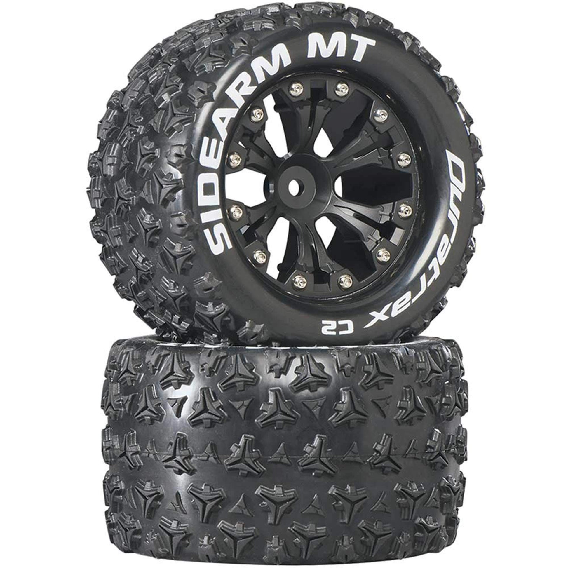 Duratrax Sidearm MT 2.8 Mounted 1/2 Offset C2 Blk 2 DTXC3516