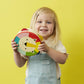 Petit Collage Kaleidoscope Lion Wooden Tambourine For Kids – Toy Musical Instrument For Ages 18+ Months – Activity Toy Made With Safe Materials – Makes A Great Gift Idea