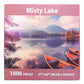 Misty Lake 1000 Piece Jigsaw Puzzle