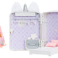 Na Na Na Surprise 3-In-1 Backpack Bedroom Unicorn Playset Whitney Sparkles Fashion Doll, Fuzzy White Unicorn Backpack, Closet Wi