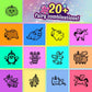 Got2Glow Fairy House - 9 Interactive Fairy Pets for Ages 5+, Multicolored, Care & Watch Them Grow, One Size