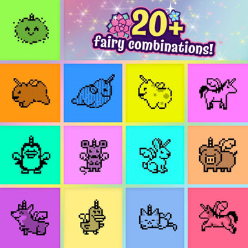 Got2Glow Fairy House - 9 Interactive Fairy Pets for Ages 5+, Multicolored, Care & Watch Them Grow, One Size