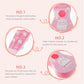 Generic Guitar Toy Pink Rabbit Early Educational Instruments 4 Strings Ukulele Toy Musical Instrument Toy Gift for Toddlers Kids