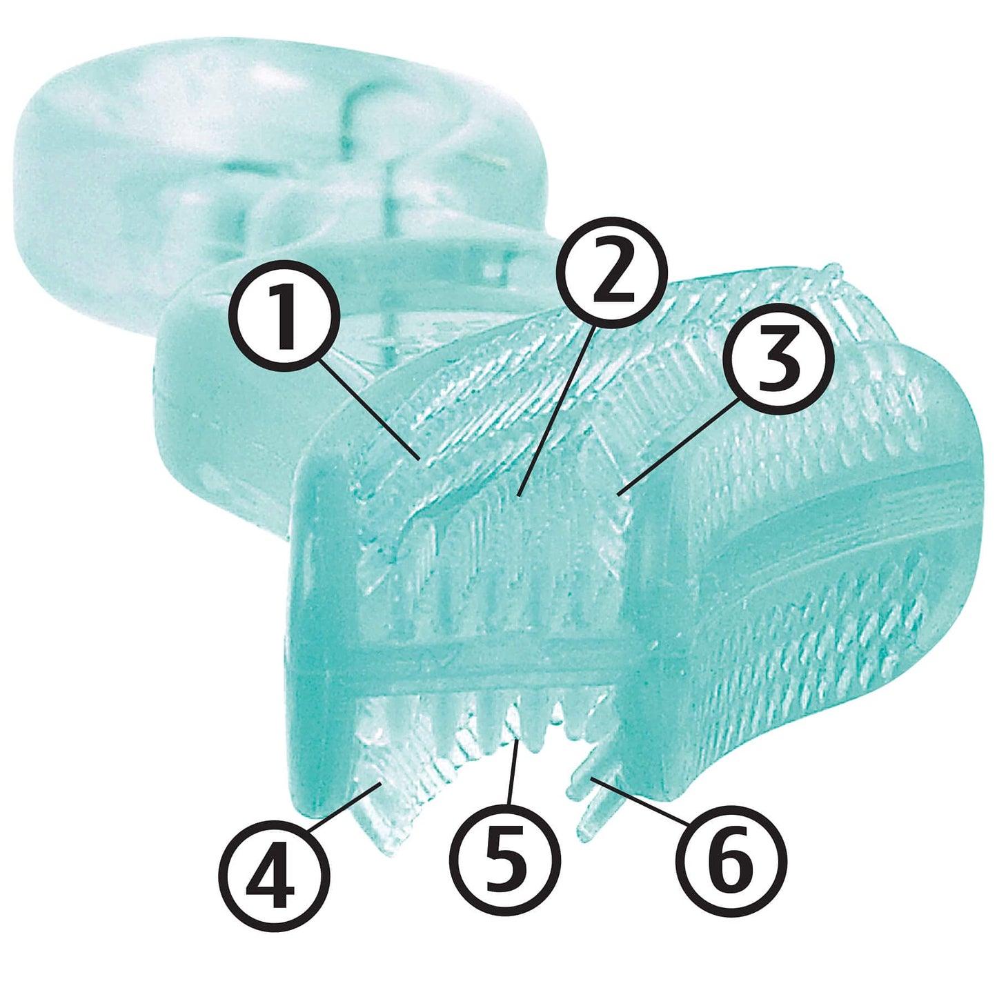 Brilliant Baby Toothbrush - Smooth Silicone Bristles, Pink, 1 Count, Model 00501P, for Ages 4+ Months