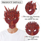 Darlion Dragon Wings Costume Children'S Props Cosplay Wing Dinosaur Tail Mask Set For Kids (Red)