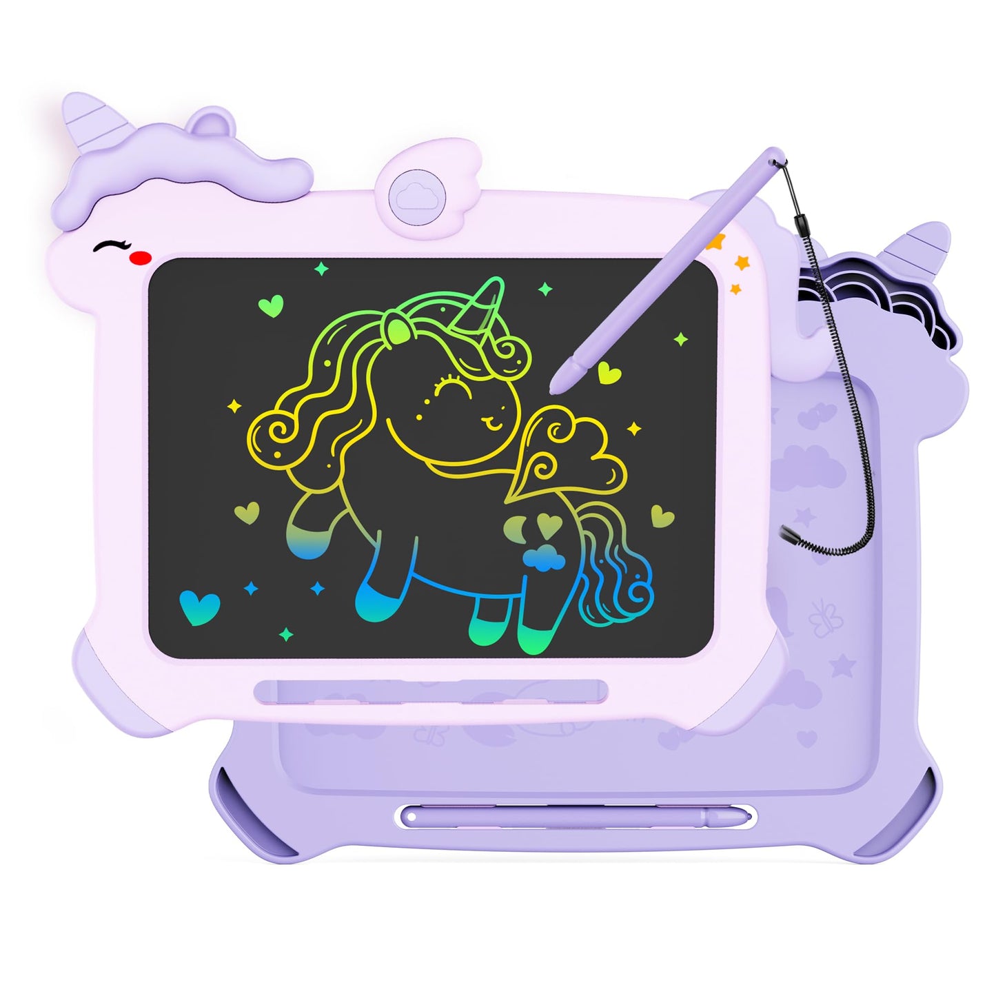 KOKODI LCD Writing Tablet for 3 4 5 6 7 8 Years Old Kids, Colorful Doodle Board, Writing Drawing Tablet, Educational Learning To