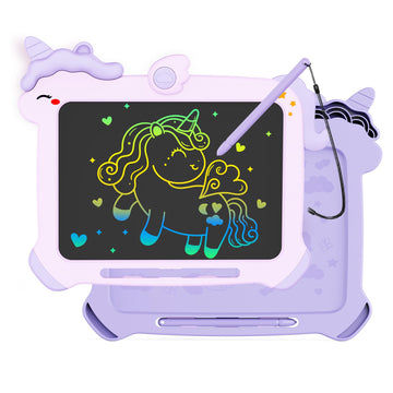 KOKODI LCD Writing Tablet for 3 4 5 6 7 8 Years Old Kids, Colorful Doodle Board, Writing Drawing Tablet, Educational Learning To