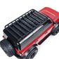 MORLORDY Metal RC Roof Rack Set for 1/10 Scale TRX4 2021 Bronco - Black Luggage Rack Upgrade