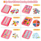 Winblo Toddler Busy Board - Montessori Toys For 1-3 Year Old Girl Birthday Gift, Educational Learning Sensory Busy Book For Two Year Old Girl, Airplane Car Travel Activities Toy For Kids Ages 2-4