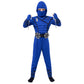 Spooktacular Creations Halloween Ninja Costume  Blue Ninja Outfit Set for Kids  Halloween Costumes with Accessories for Boys Dress Up and Role Play Party (3T  3-4 yrs)