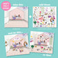 Craft-Tastic Sticker It Up! – Reusable Sticker Book For Kids – 750+ Repositionable Stickers Create Designs On 8 Scene Pages For Hours Of Mess-Free, Screen-Free Fun