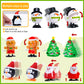 Max Fun 30Pcs Christmas Wind Up Toys Stocking Stuffers For Kids Christmas Party Favors Bulk Christmas Goody Bag Filler