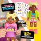 My Avastars DJ-Candy Fashion Doll - 11 Multicolored with 2 Outfits & 100+ Customization Options