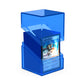 Ultimate Guard Boulder 100+ Clear, Deck Case for 100 Double-Sleeved TCG Cards, Sapphire, Secure & Durable Storage for Trading Ca
