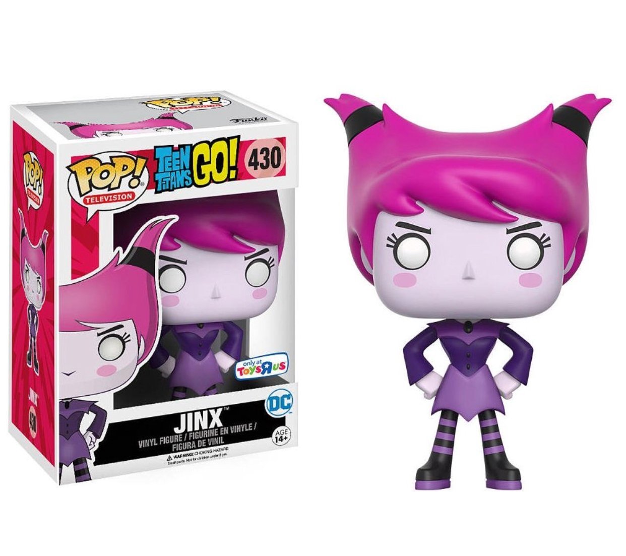 Funko Pop Television Teen Titans Jinx Exclusive Vinyl Figure 430