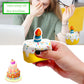 Funnysquee Mini Candle Cake Squishies Cute Stress Relief Squeeze Toys Play House Toy For 1St Kid Birthday Gift (Mini Cake)