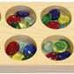 Maple Landmark Mancala Game - Made in USA, Glass Material, Classic Board Game