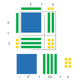 Learning Resources Magnetic Algebra Tiles, Algebraic Math Skills, Magnets For Any Magnetic Surface, 72 Piece Set, Ages 11+