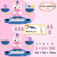 Kaodezhu Unicorn Math Balance Toy For Boys And Girls - Montessori Matching Letter Toy For Kids 3 Year Olds, Educational Kinderga