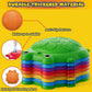 Hyes Stepping Stones For Kids, 8Pcs Non-Slip Toddler Balance Steps Stones, Obstacle Courses Sensory Toys, Coordination Game Gift