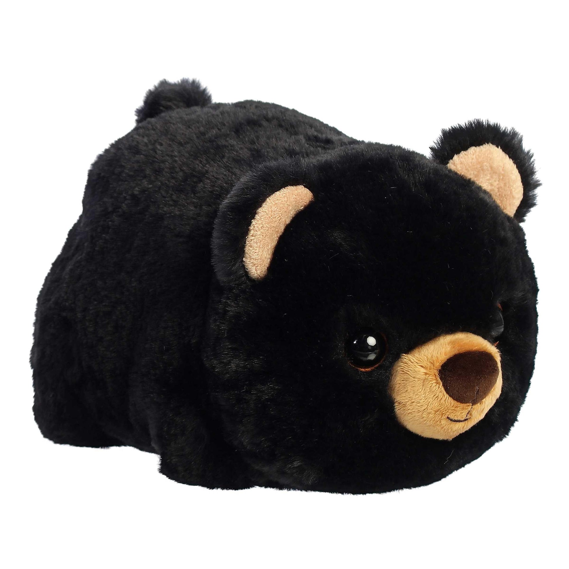 Aurora Adorable Spudsters Briar Bear Stuffed Animal - Comforting Cuddles - Playful Companions - Black 10 Inches