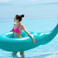 Jasonwell Giant Inflatable Mermaid Tail Pool Float With Fast Valves Summer Beach Swimming Pool Party Lounge Raft Decorations Toys For Adults Kids (Green)