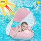 Loowarts Baby Float With Canopy,Infant Pool Float With Safety Seat,Baby Swimming Float & Swim Float & Water Float Upf50+ Uv Prot