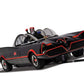 Scalextric Batmobile From 1960'S Batman Television Series 1:32 Slot Race Car C4175, Black & Orange
