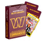 Blitz Champz Washington Commanders - Officially Licensed NFL Playing Cards & Commanders Gifts for Men & Women, Fun Travel Card G