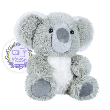 Suzzipals Warming Koala Stuffed Animal, Microwavable Stuffed Animals Heating Pad For Period Cramps, Pain & Stress Relief, Koala